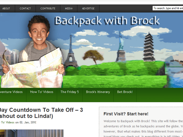 Backpack with Brock