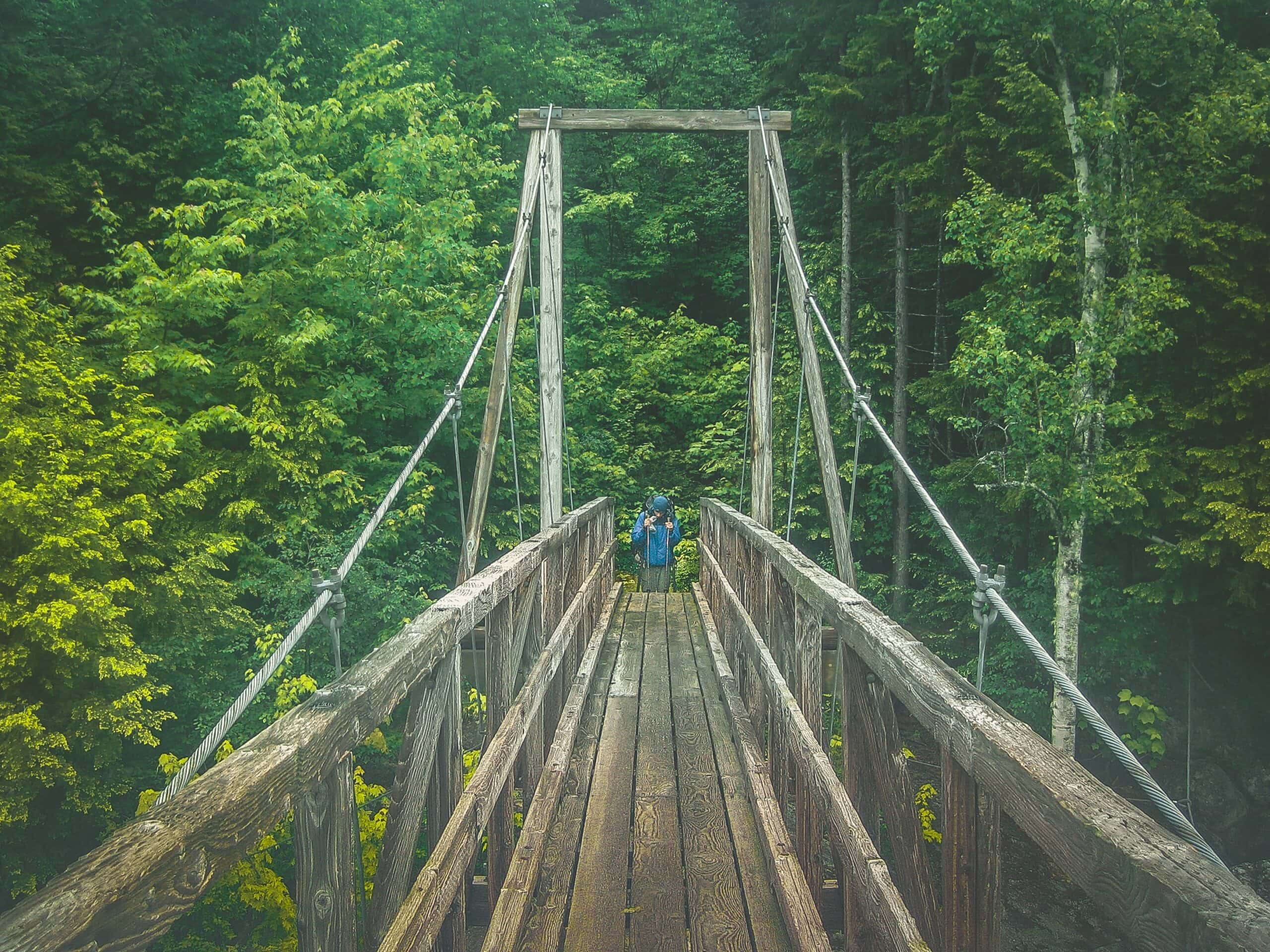 Appalachian Trail bridge