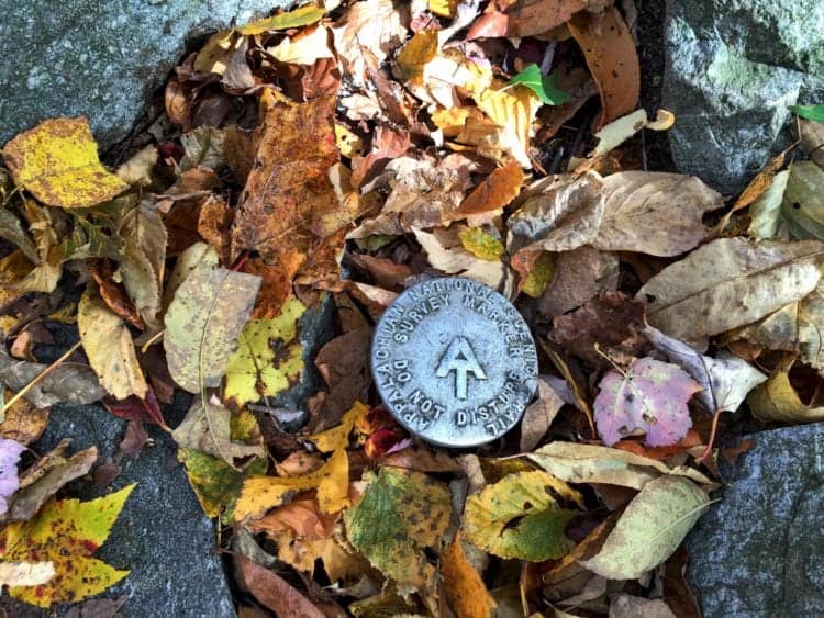 Appalachian Trail marker
