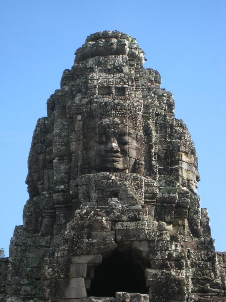 The mysterious Bayon smile.