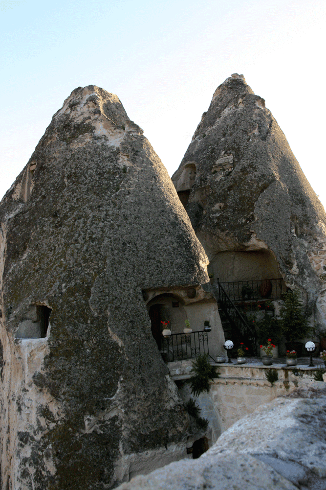 Cave room at Hotel Kelebek