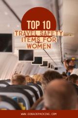 travel safety items for women