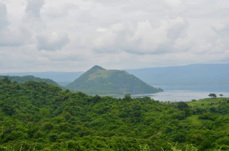 Mount Taal Volcano island