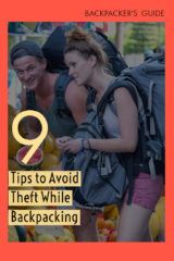 avoid theft while backpacking