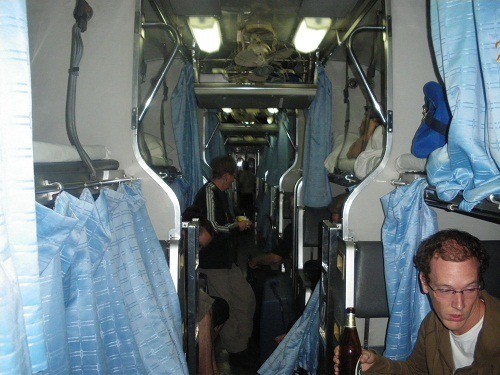 Overnight train in Vietnam