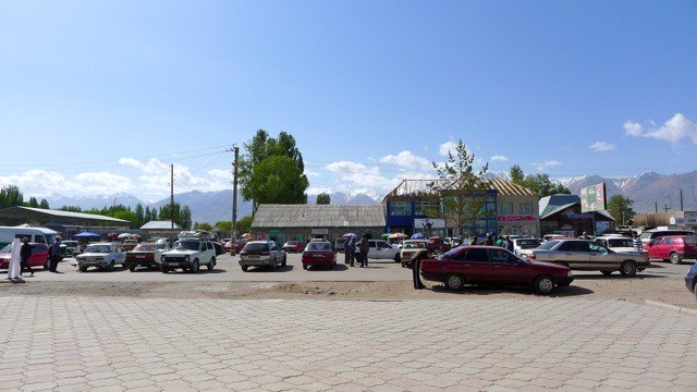 taxi station in kochkor