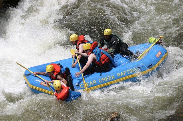 rafting