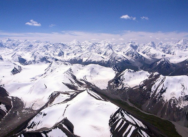 The Tian Shan Mountains