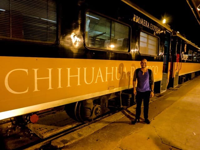 Boarding the train to Copper Canyon