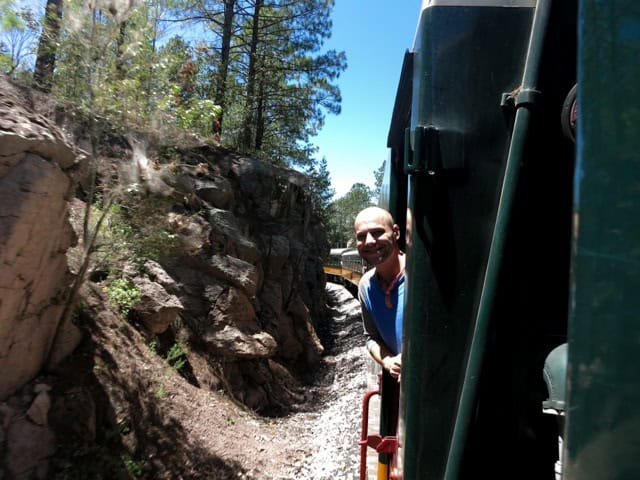 Copper Canyon Train Selfie (1 of 1)