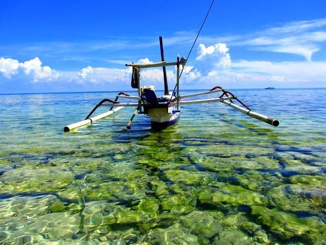 Beyond Bali, Gili Meno is a less-visited island paradise in Indonesia. 