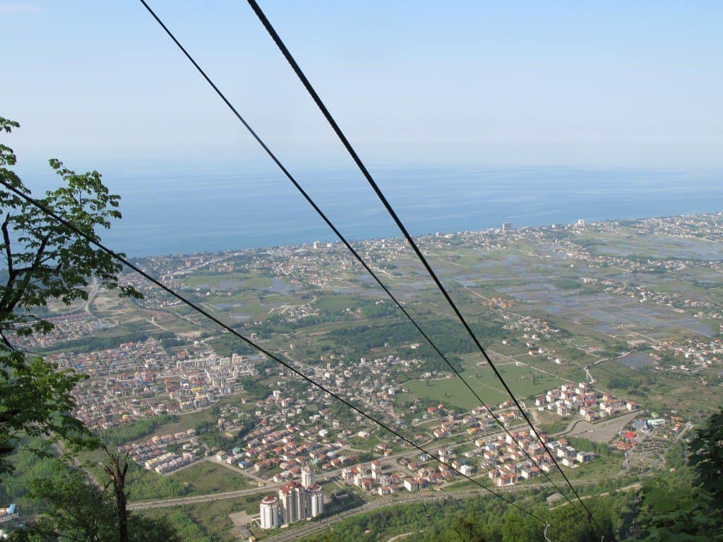 Caspian Sea in Javaherdeh