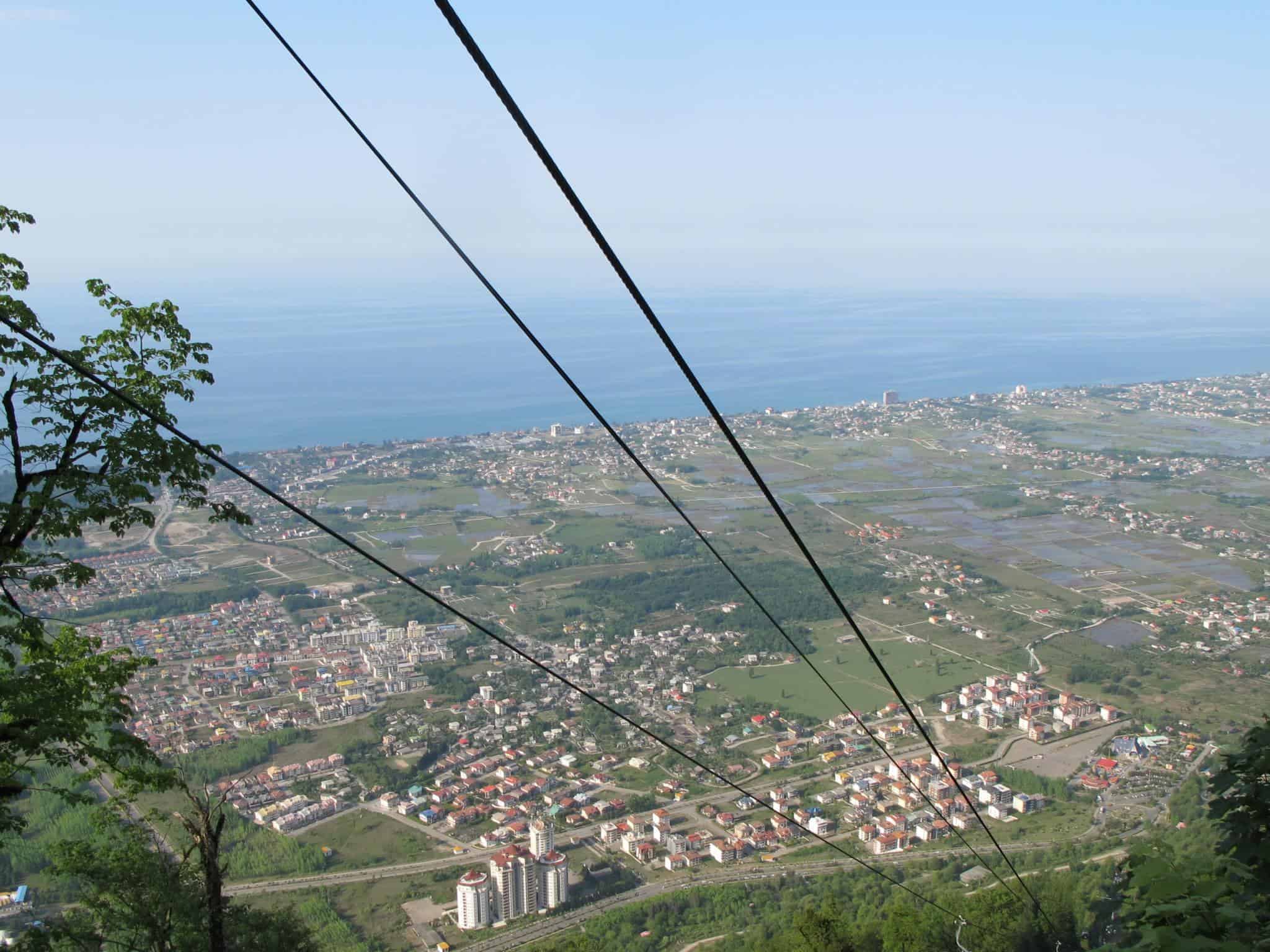 Caspian Sea in Javaherdeh
