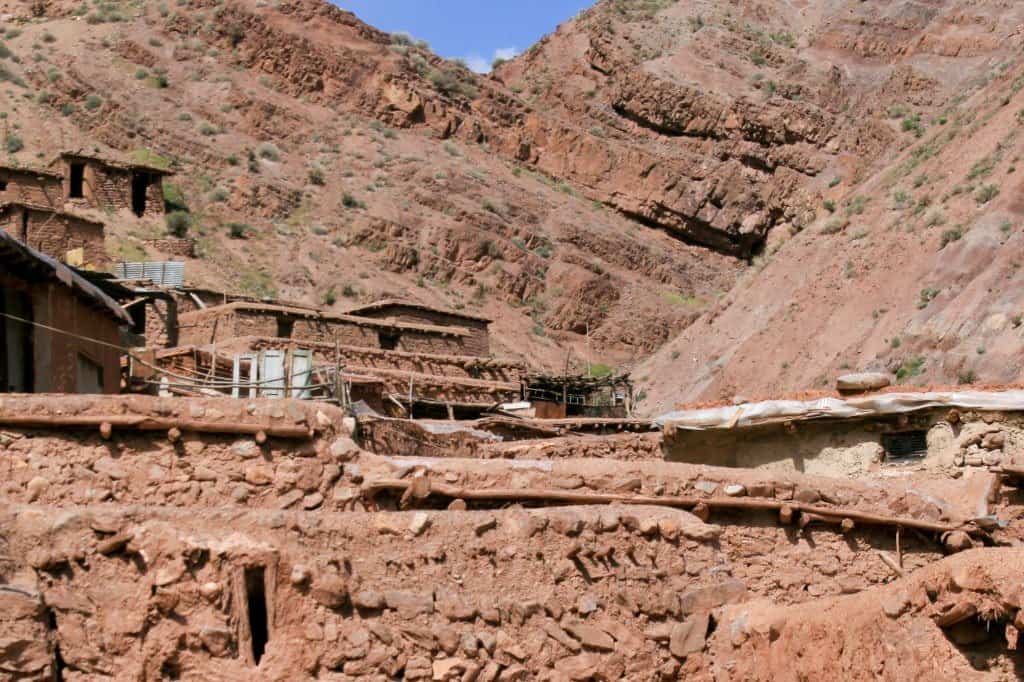 Mud houses in Simin Dasht