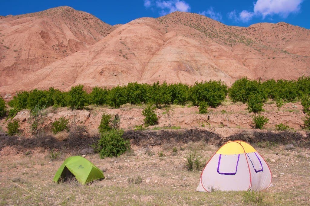 Camping in Simin Dasht