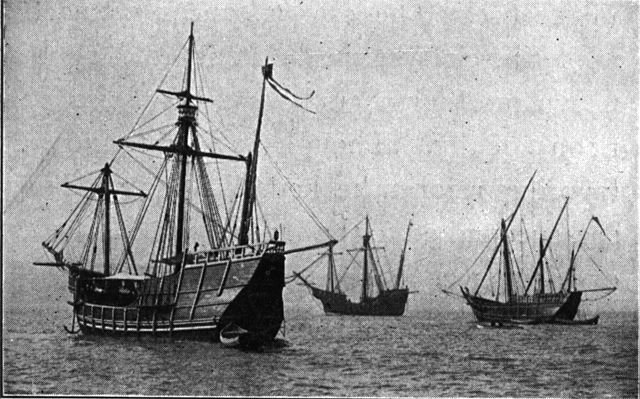 Crowdfunding helped Christopher Columbus sail the Pinta, Niña and the Santa Maria. (photo: Wiki Commons).