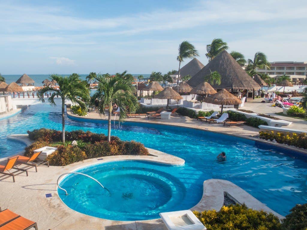 Pool at Moon Palace Resort