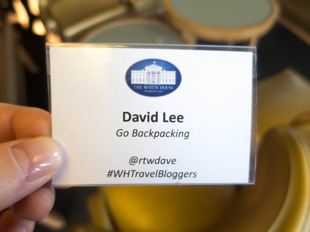 White House badge