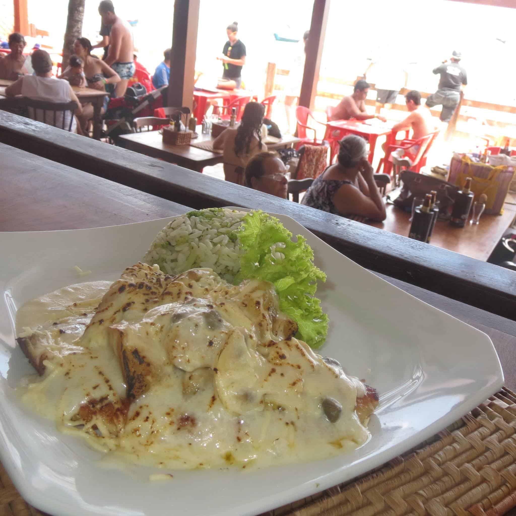 The tilapia at Peixe na Telha in Porto de Galinhas was one of the best meals on my trip. 