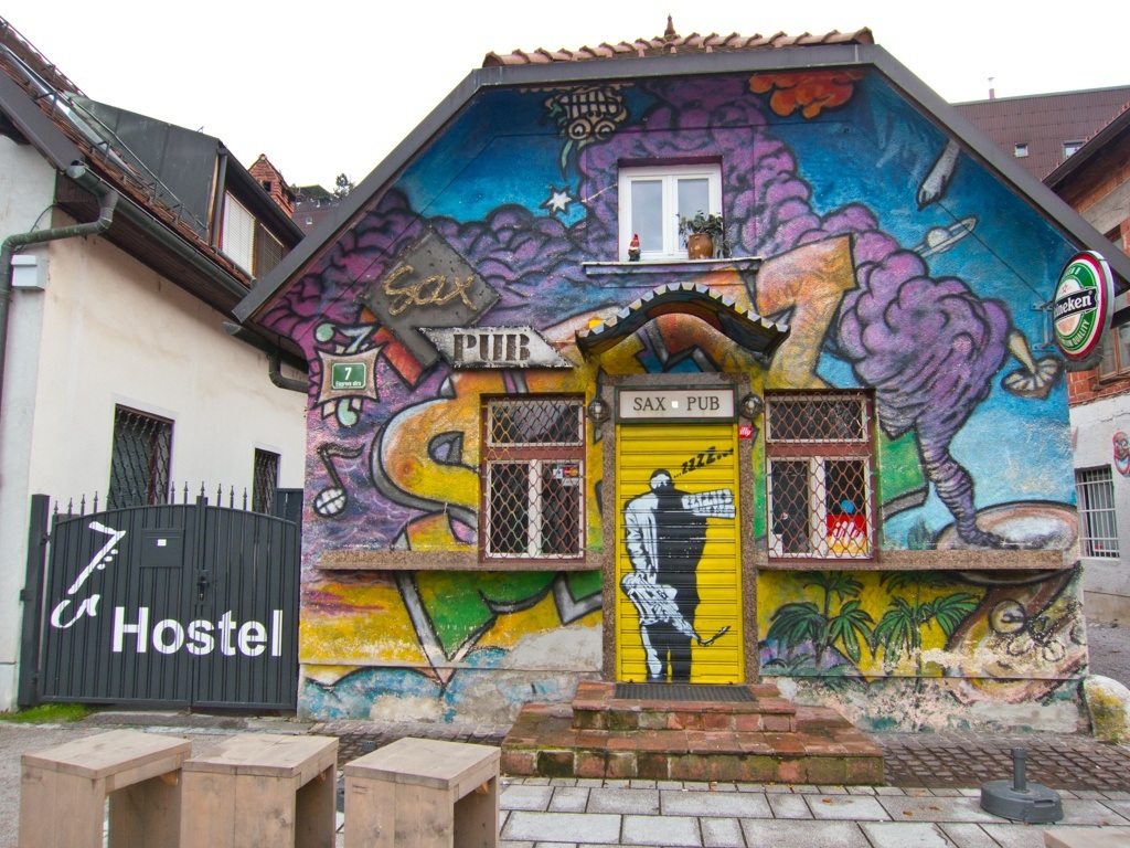 Sax Hostel in Ljubljana
