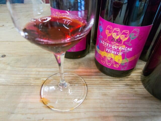 Wine tasting at Les Halles