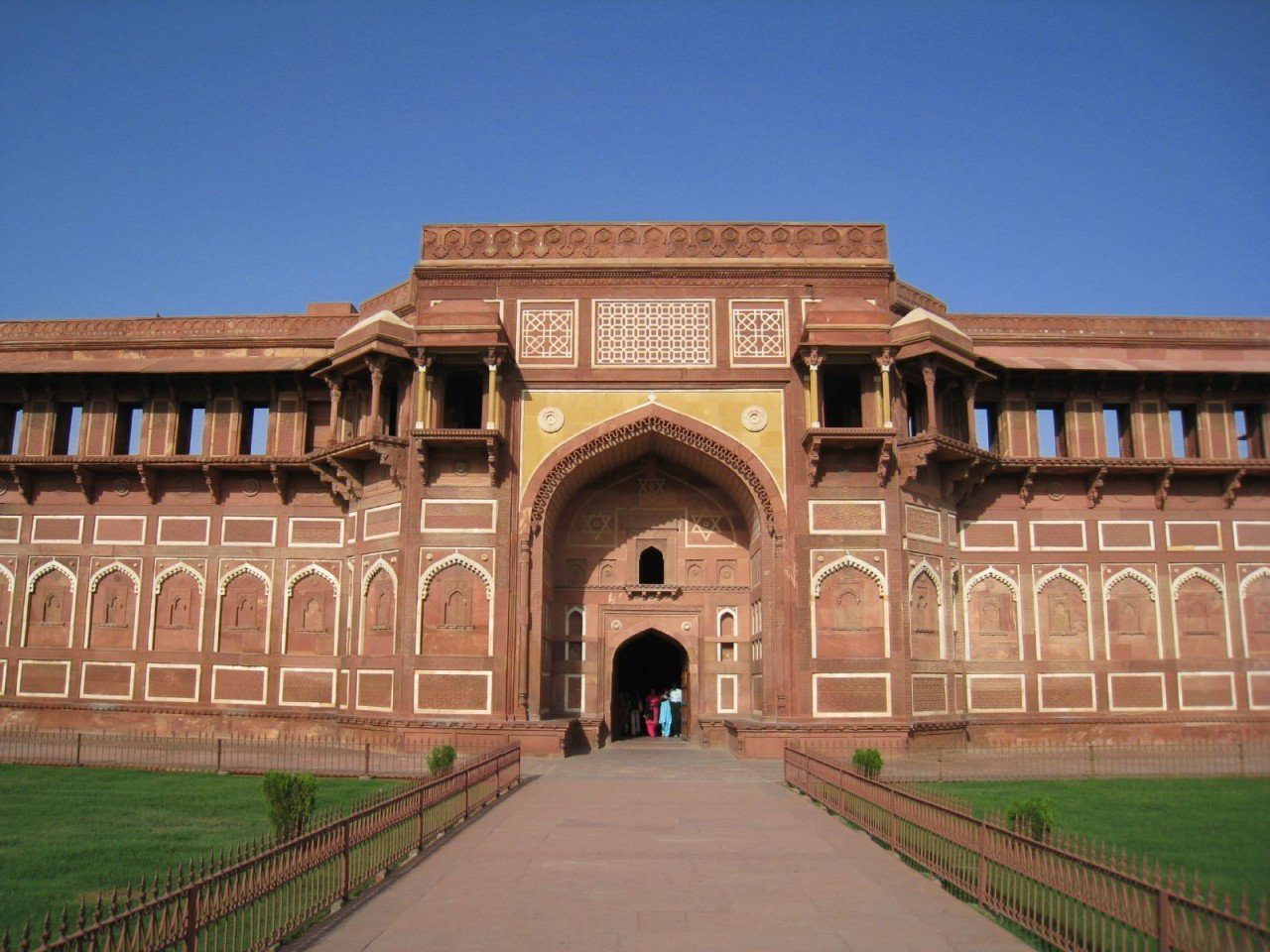 The Red Fort in Agra, India