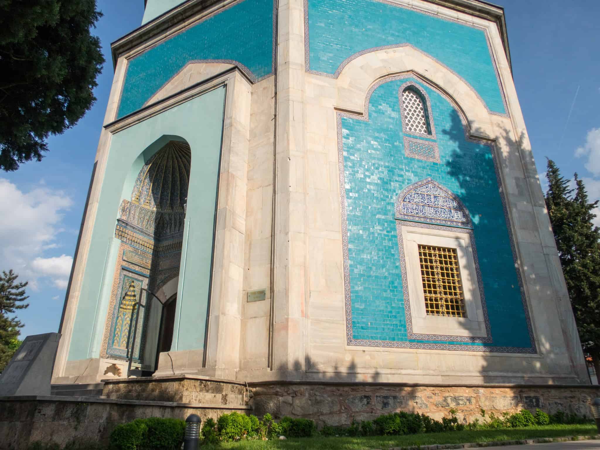 Green Tomb at sunset.