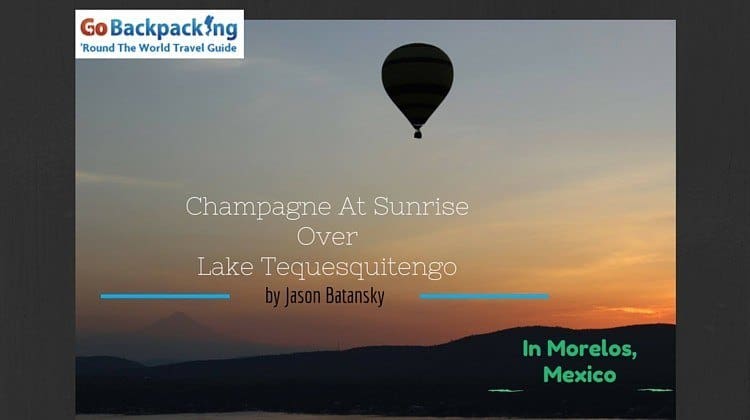 Champagne At Sunrise OverLake TequesquitengoON