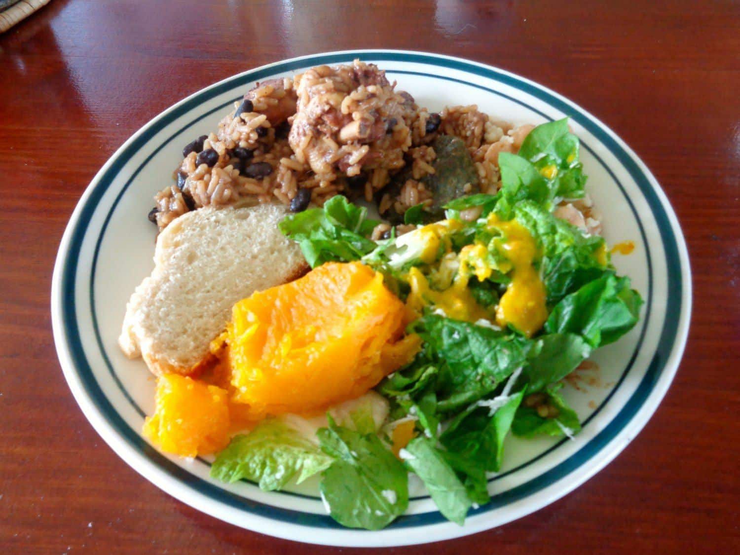 Traditional Caribbean food