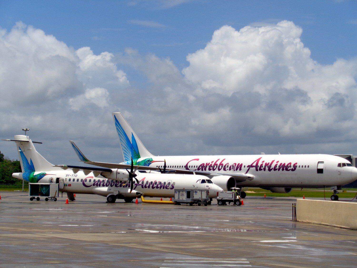 Caribbean Airlines planes