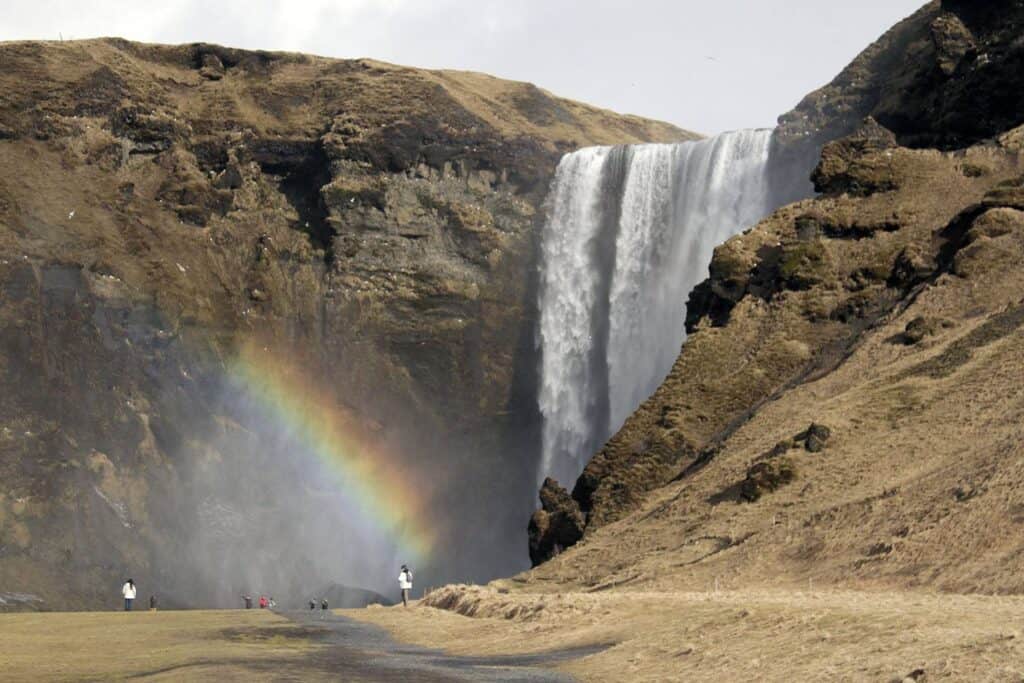 Skógafoss Waterfall in Southern Iceland