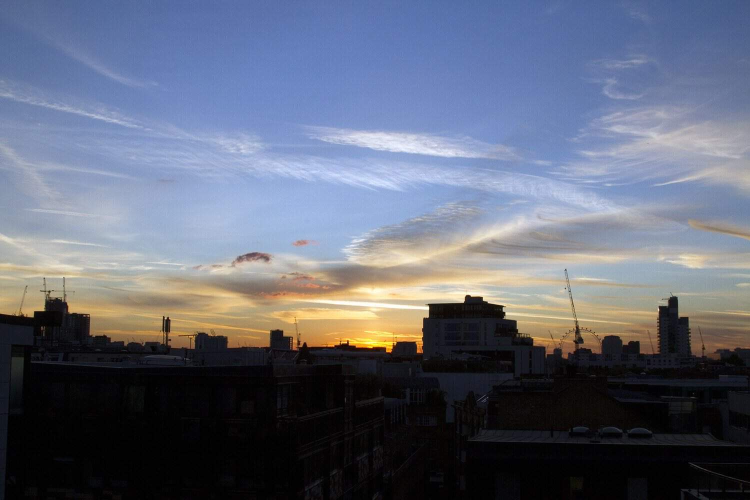 London sunset