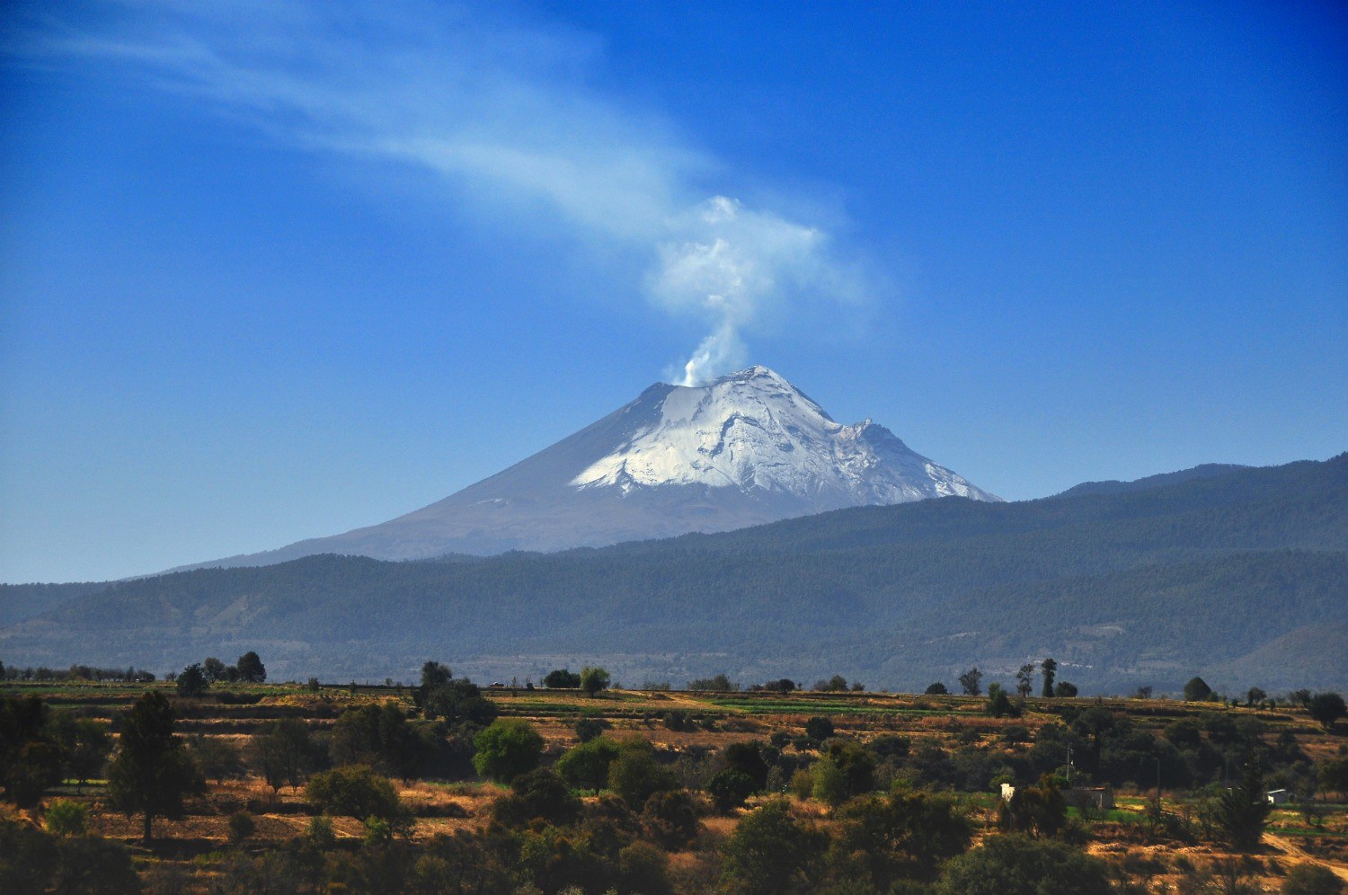 Volcano Popocatepetl