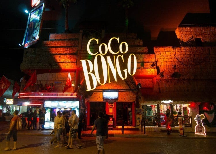 Coco Bongo Coco Bongo is a famous nightclub found in both Playa del Carmen and Cancun (photo: Dave Lee)