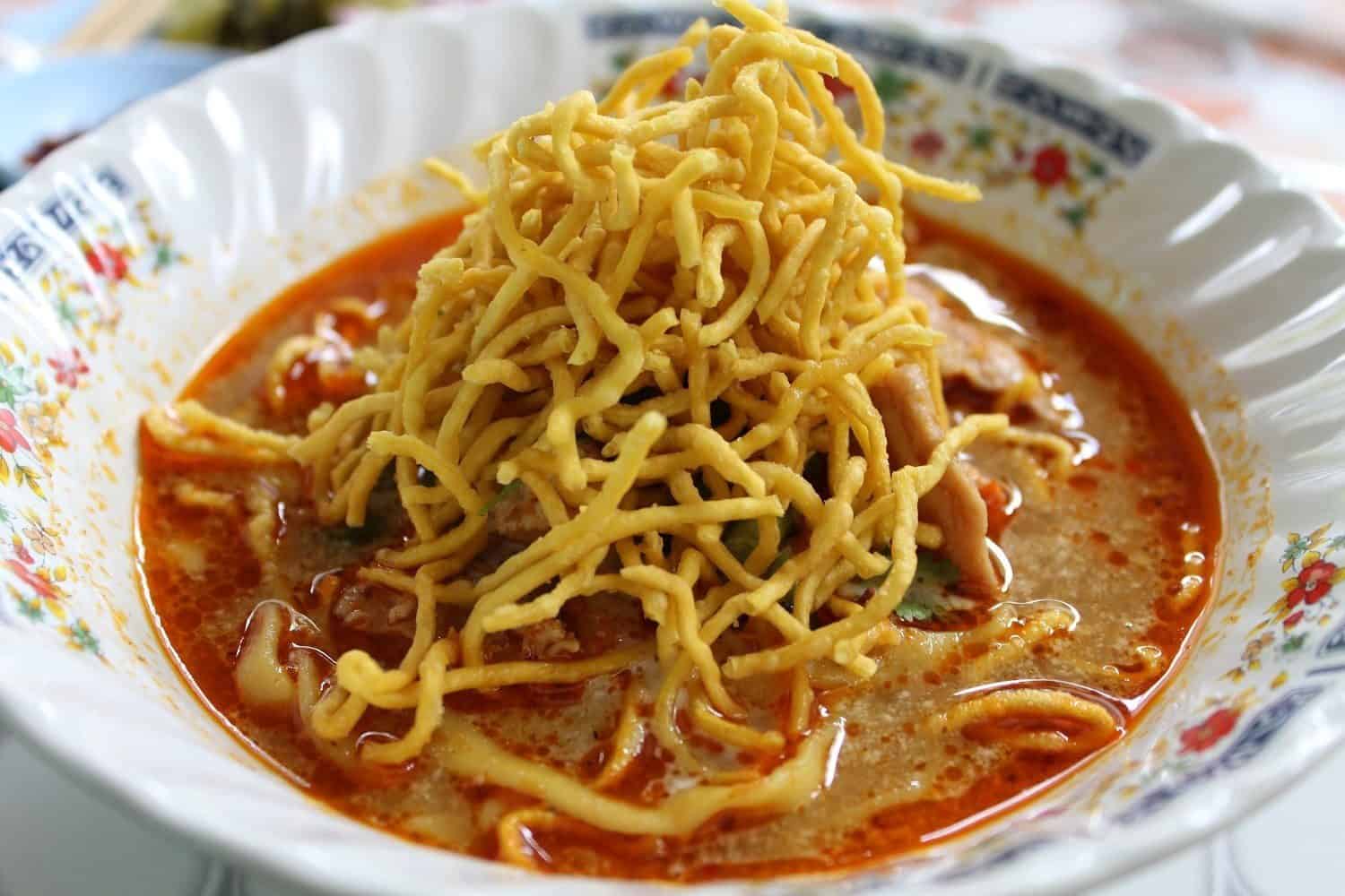 Bangkok food scene, khao soi