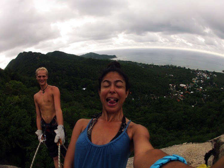 Rappelling Rappelling, Koh Tao attractions