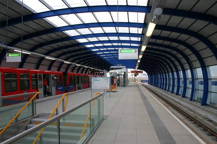 City Airport's DLR Station
