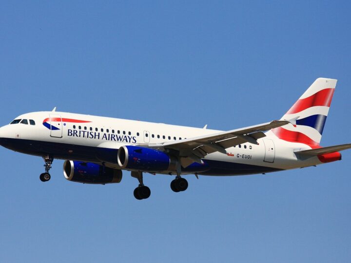 British Airways plane