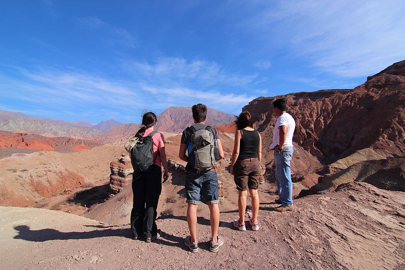 Travel fitness while backpacking: plan a scavenger hunt (photo: travelwayoflife, Flickr)