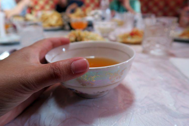 Tea Tea before dinner