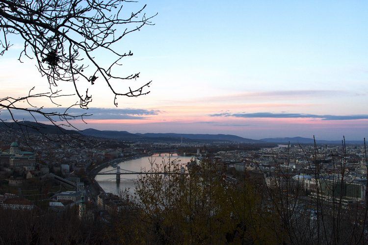 Budapest is beautiful in the wintertime.