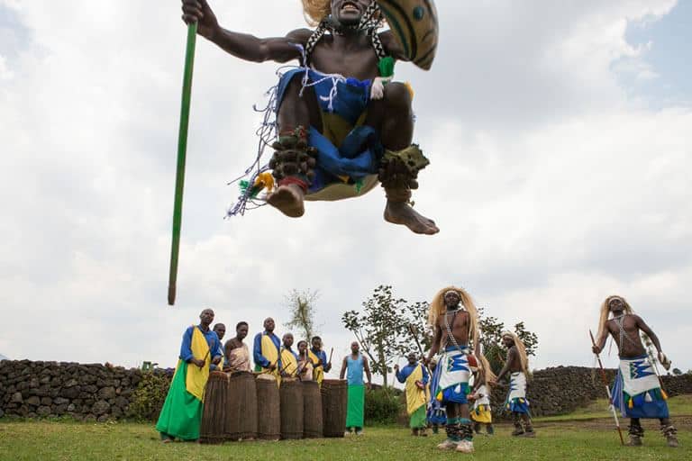 A performance at Iby’iwacu Cultural Village.