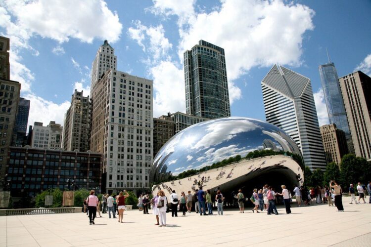 The Bean in Chicago The Bean in Chicago (Credit: Vincent Desjardins, Flickr)