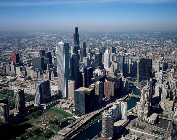 Chicago Chicago from above (Credit: tpsdave, Pixabay)