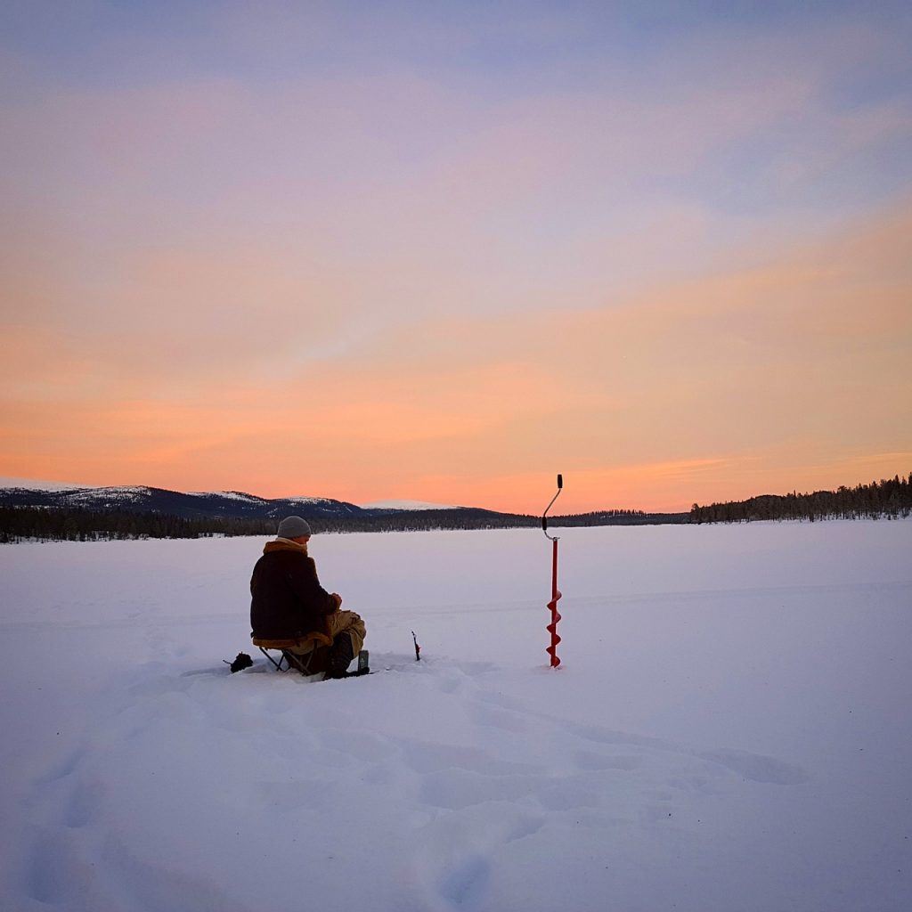 Ice fishing