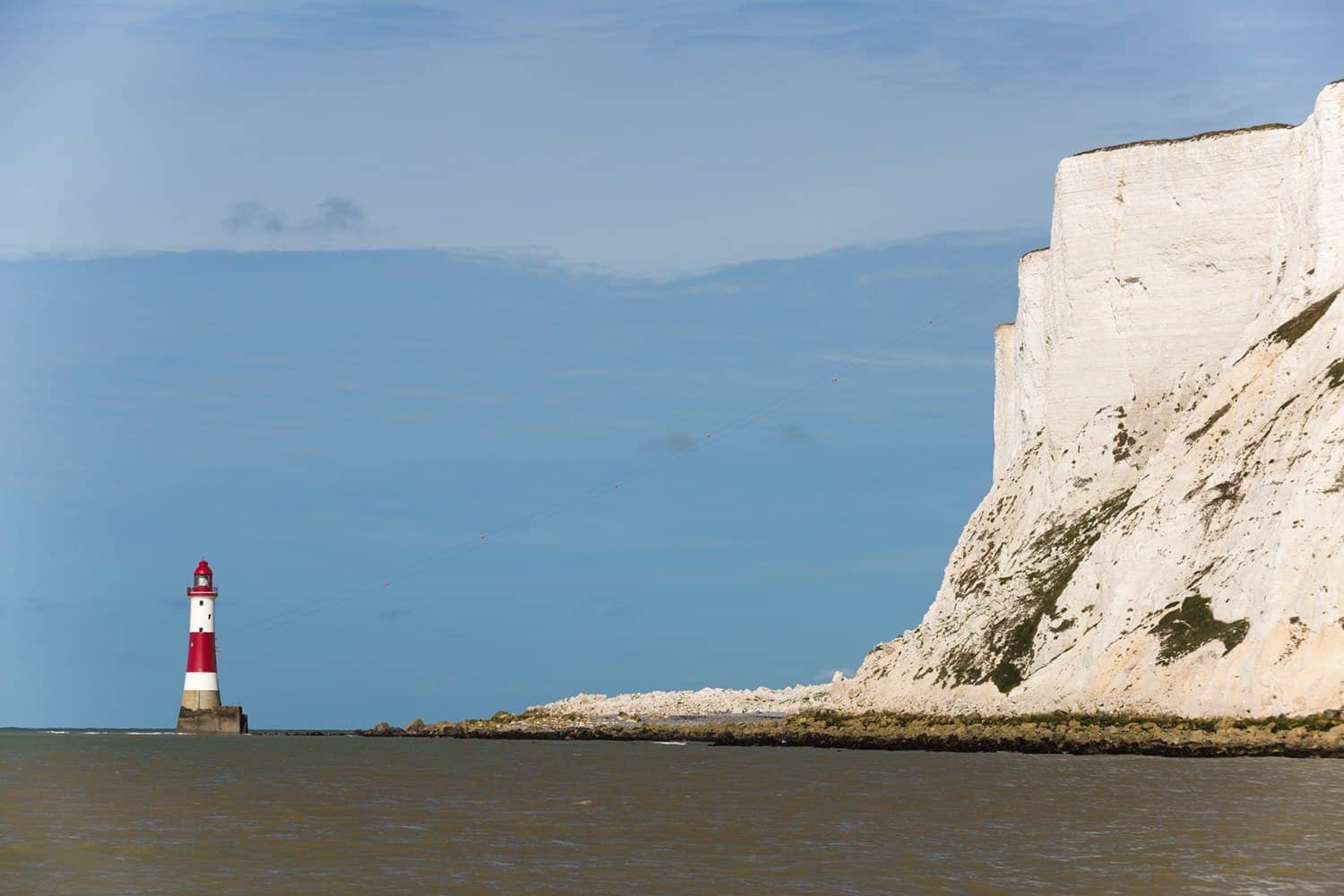 Beachy Head Lighthouse in East Sussex, England (Credit: Petr Kratochvil)