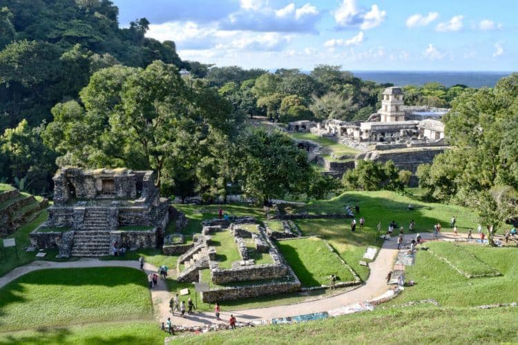 Palenque ruins Budget Backpacking Mexico: Palenque Ruins