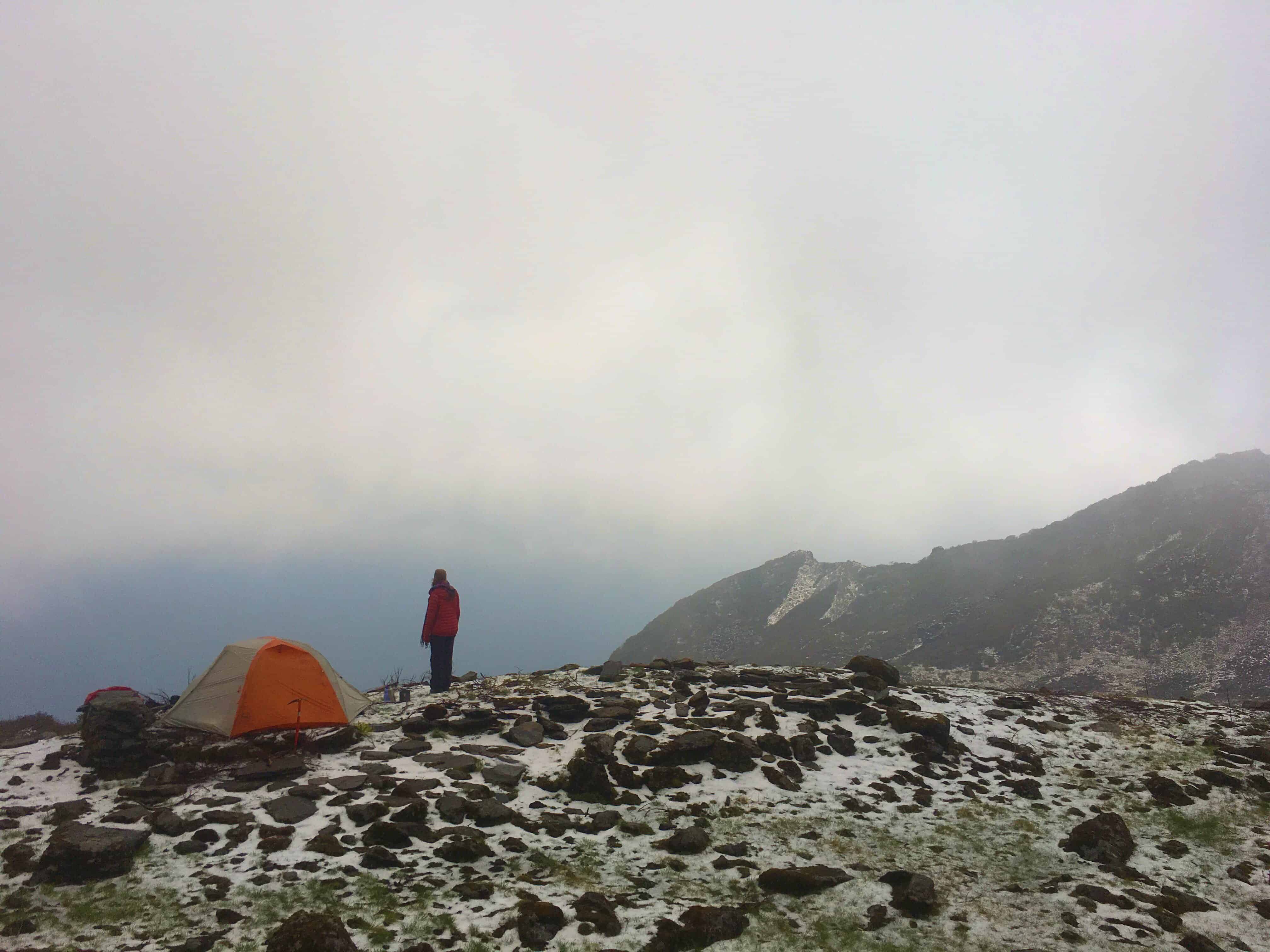 Camping on the Great Himalaya Trail in Nepal