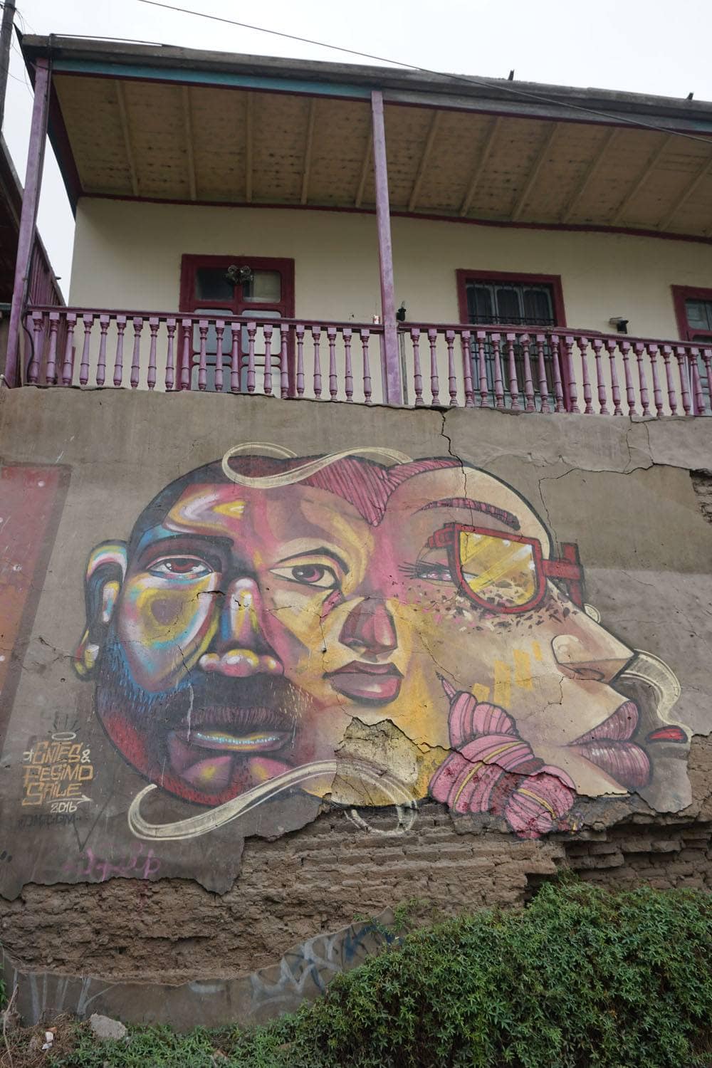 Graffiti in Lima