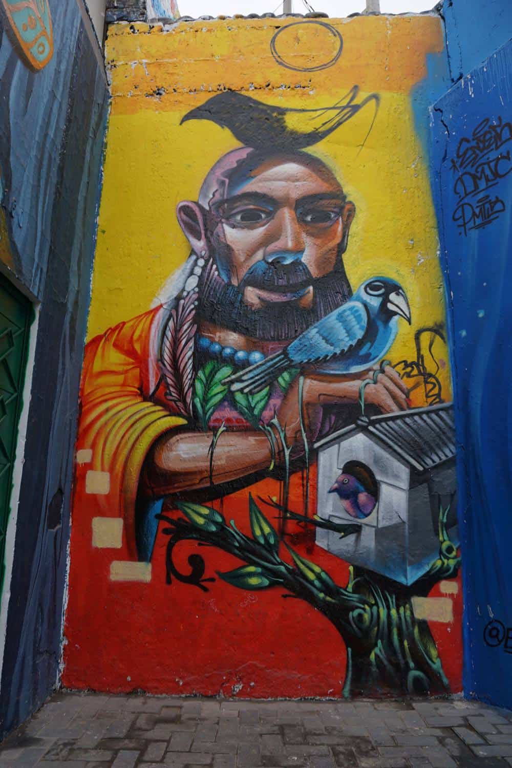 Graffiti in Lima